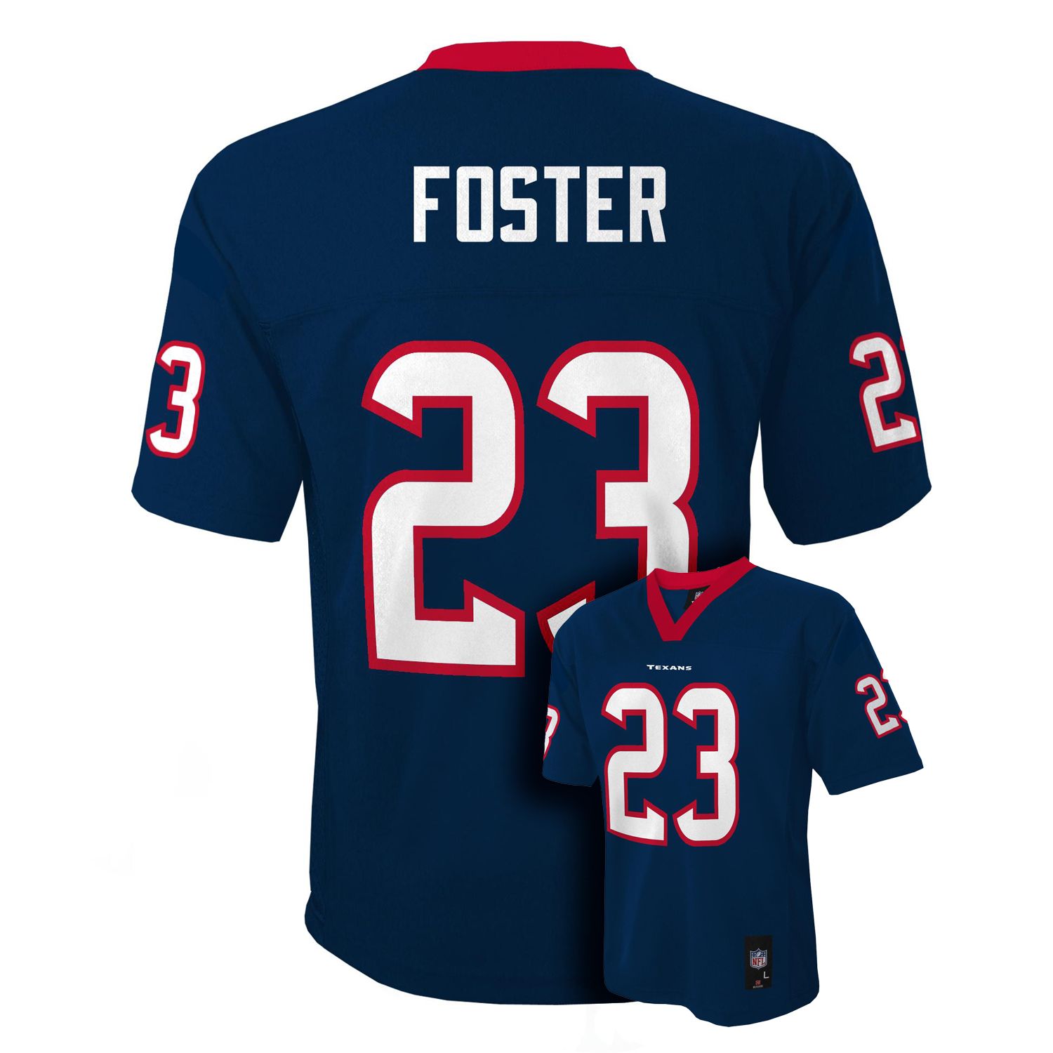 arian foster jersey number
