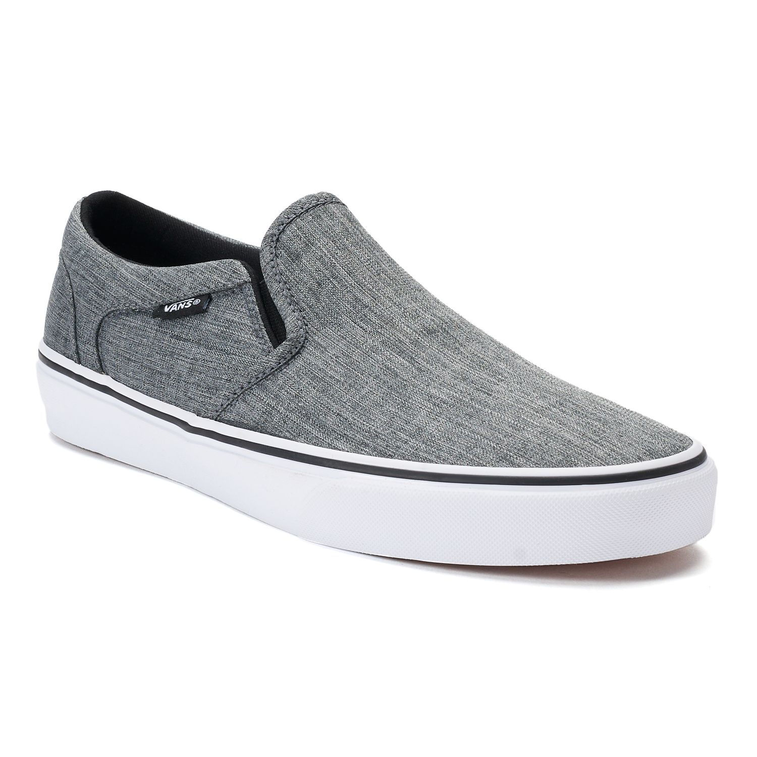 checkered vans slip ons kohls