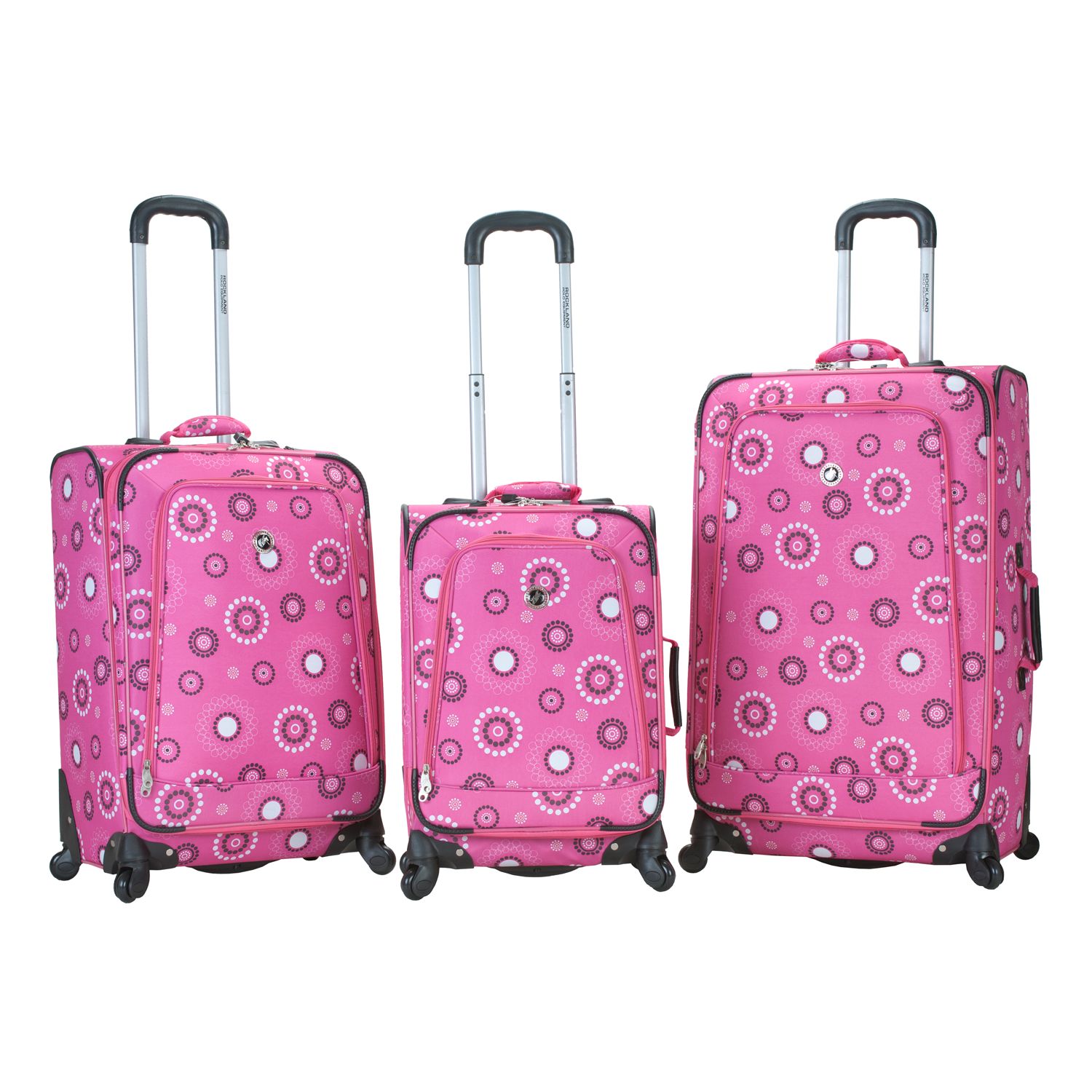 rockland polo luggage set