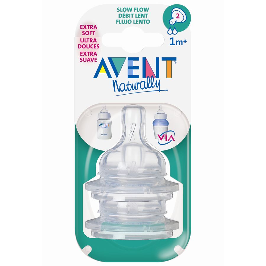 avent bottle slow flow nipple