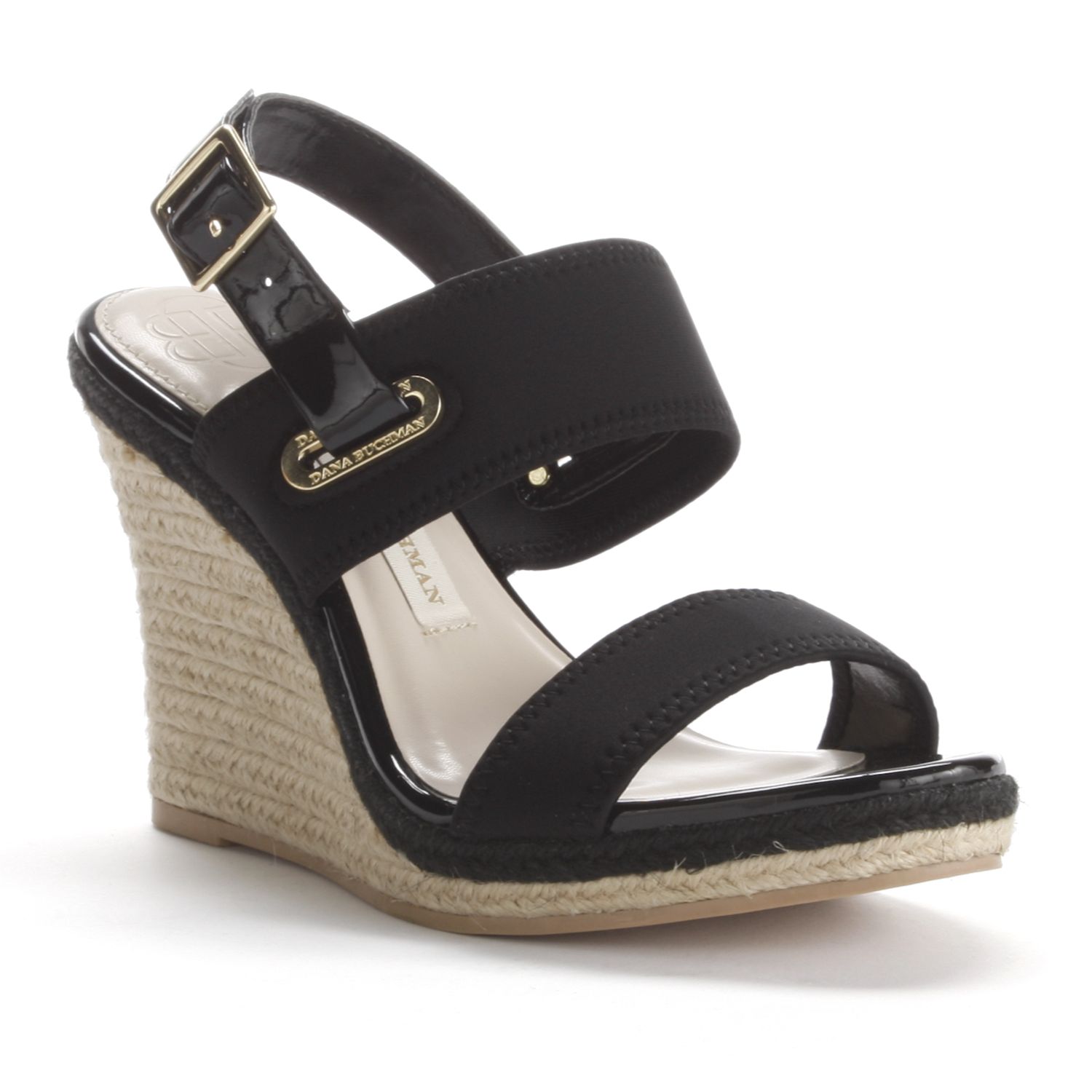 kohls black wedges