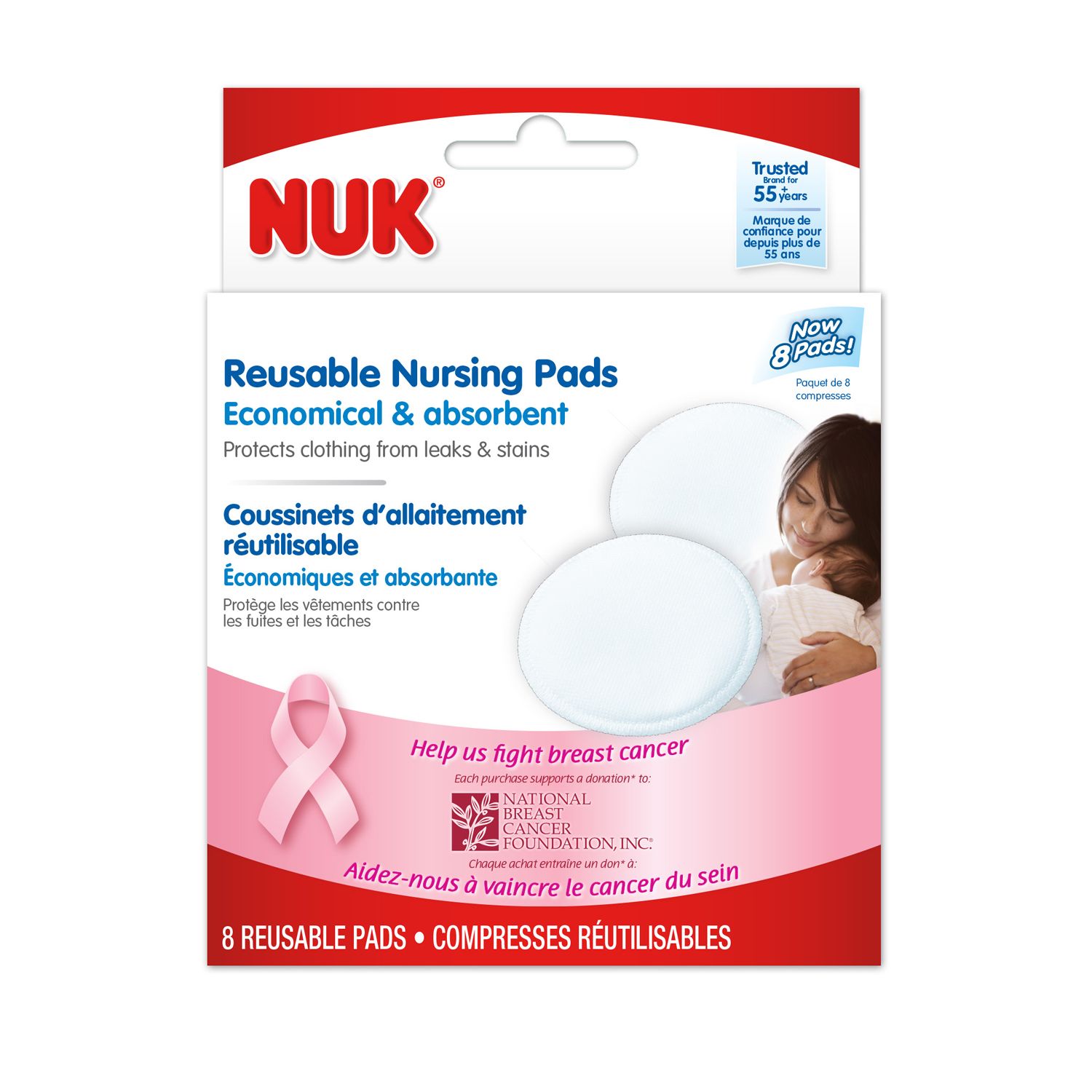 reusable nursing pads
