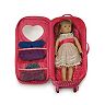 doll travel case with bed