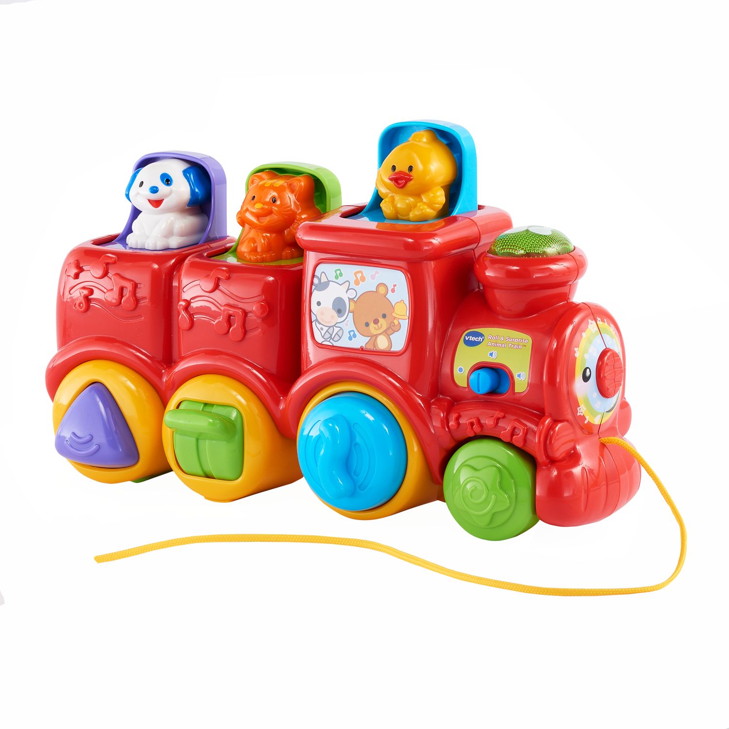 vtech roll & surprise animal train