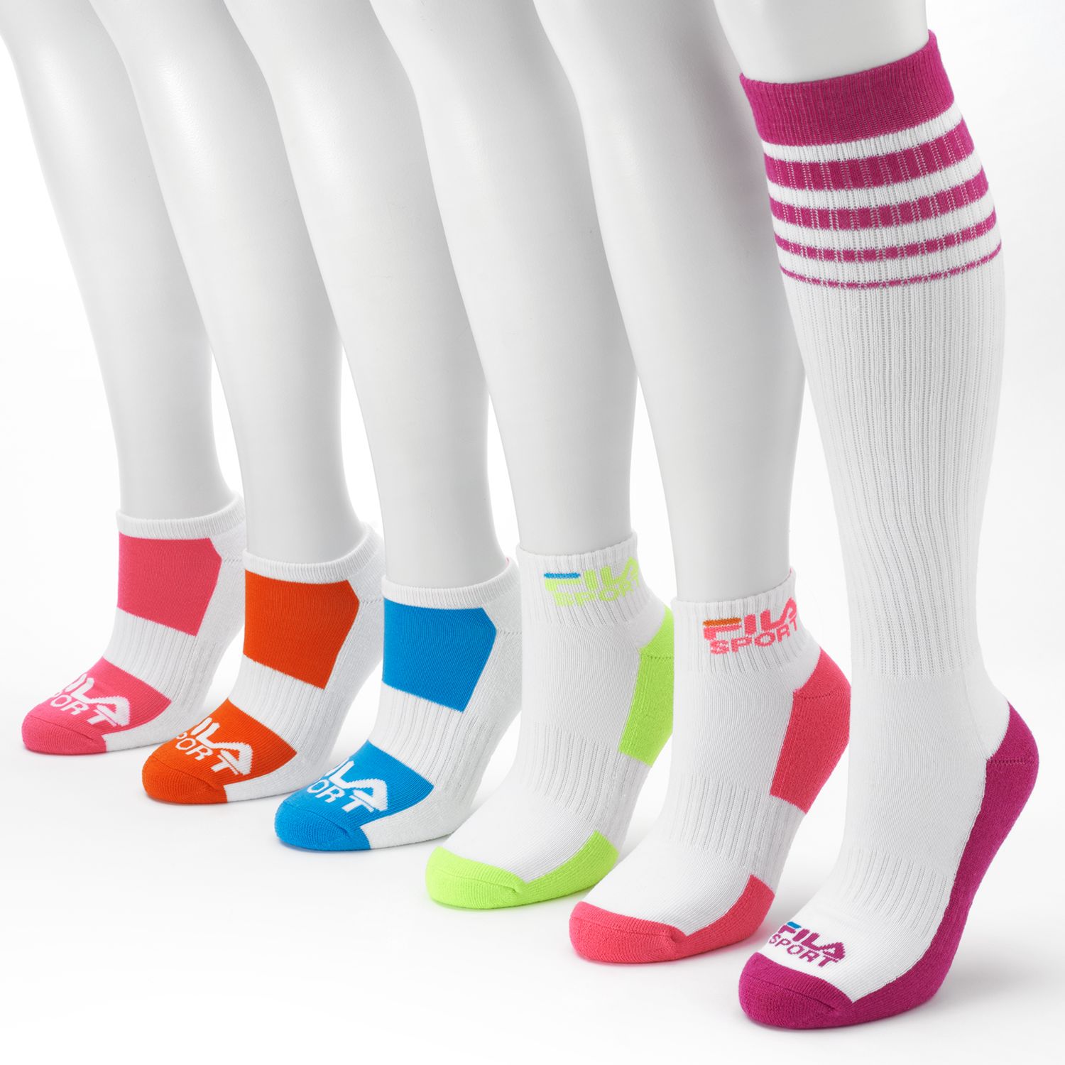 fila women's quarter socks