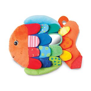 melissa & doug flip fish soft baby toy