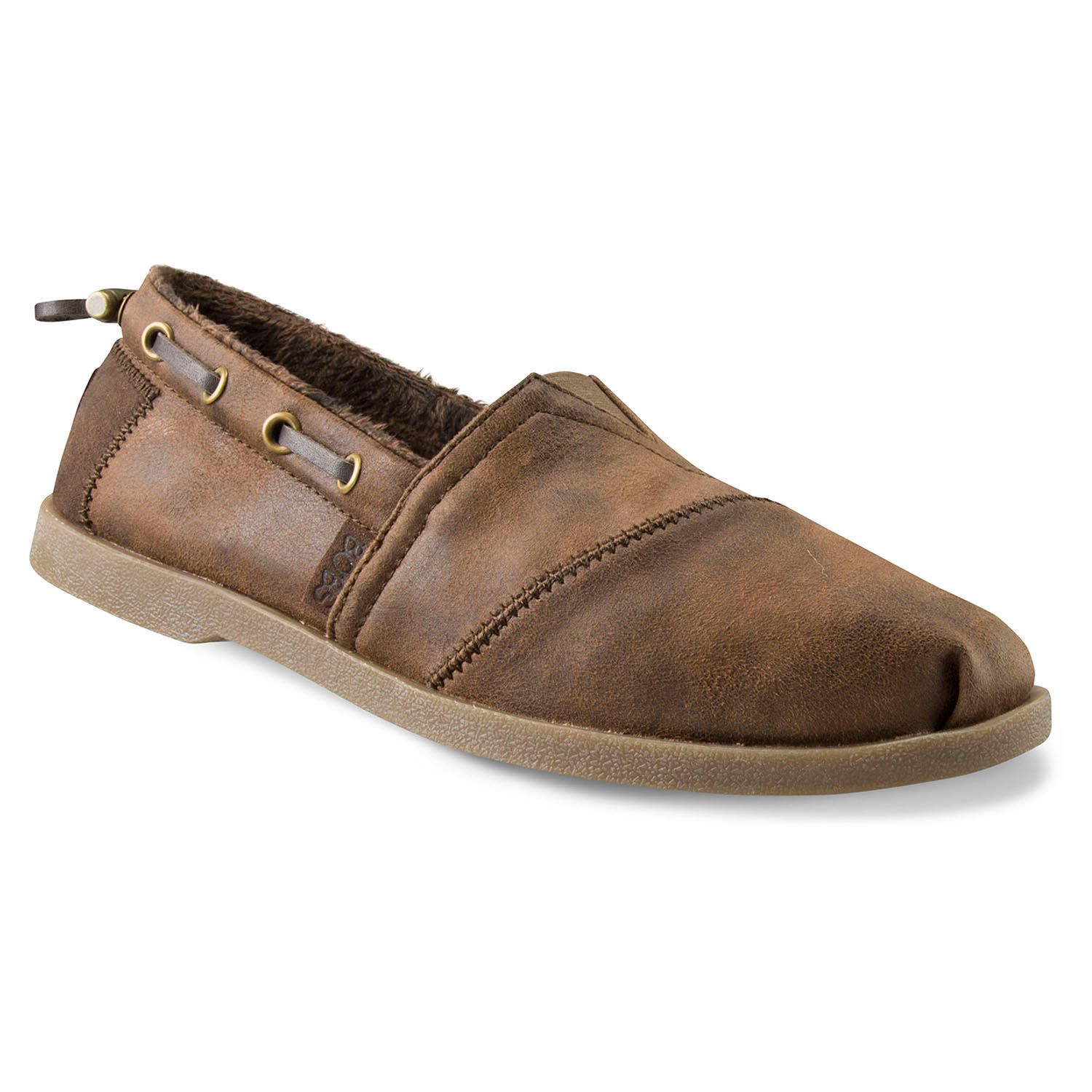 skechers memory foam brown