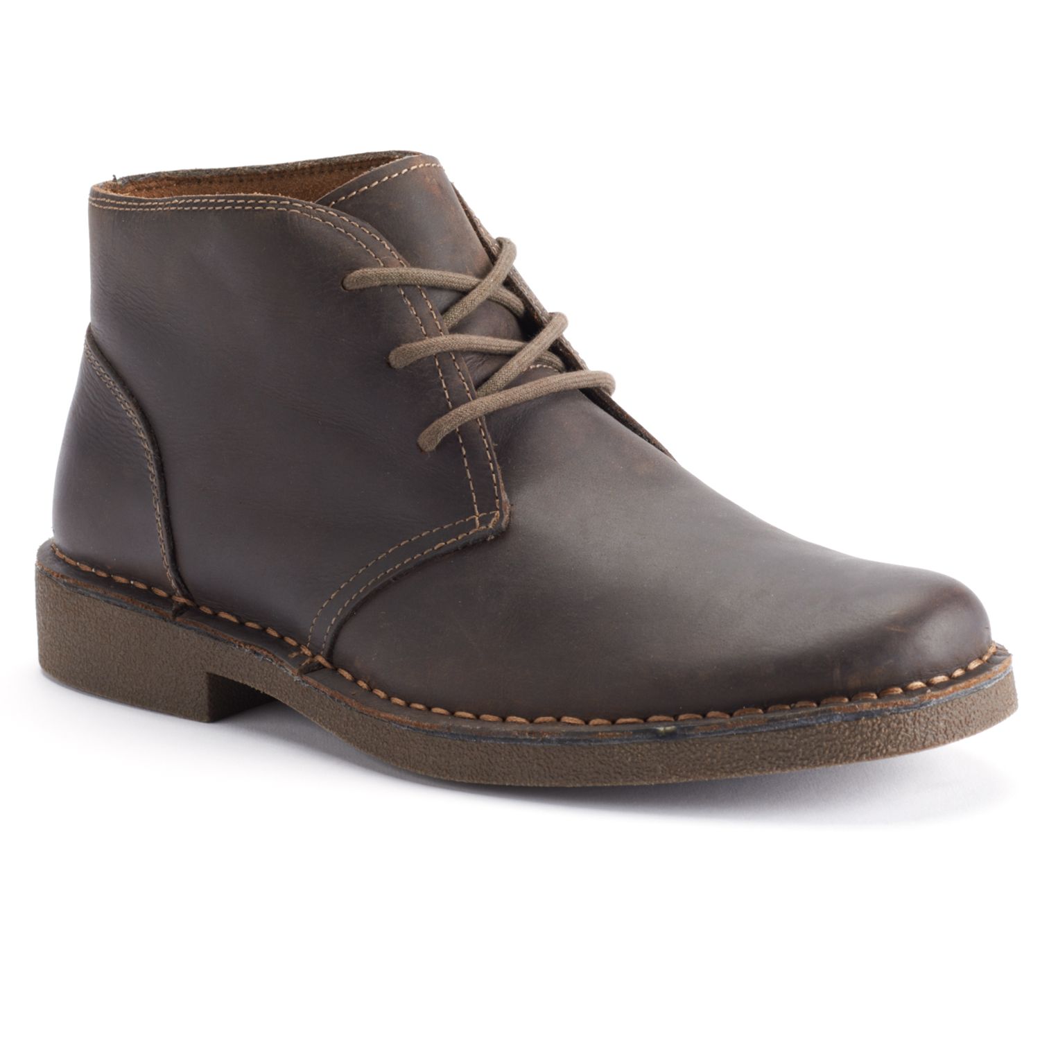 dockers tussock men's leather chukka boots