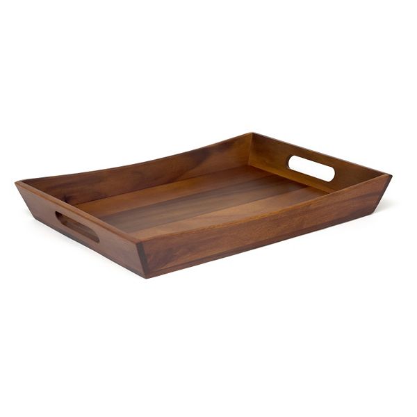 wood plank serving tray
