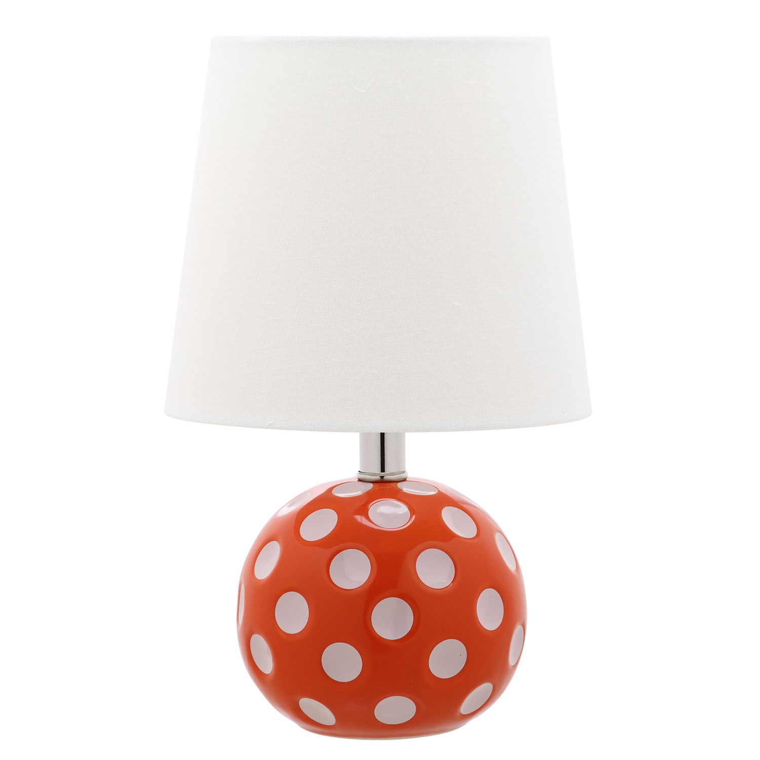 polka dot table lamp