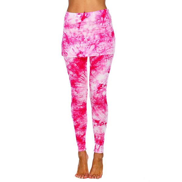 Buy Women Solid Dark Pink Ankle Length Leggings Online at Best