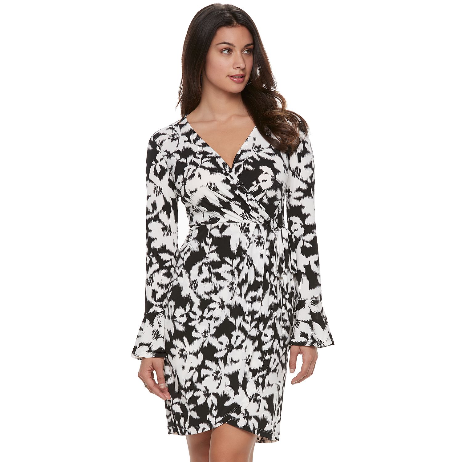 kohls bell sleeve dress