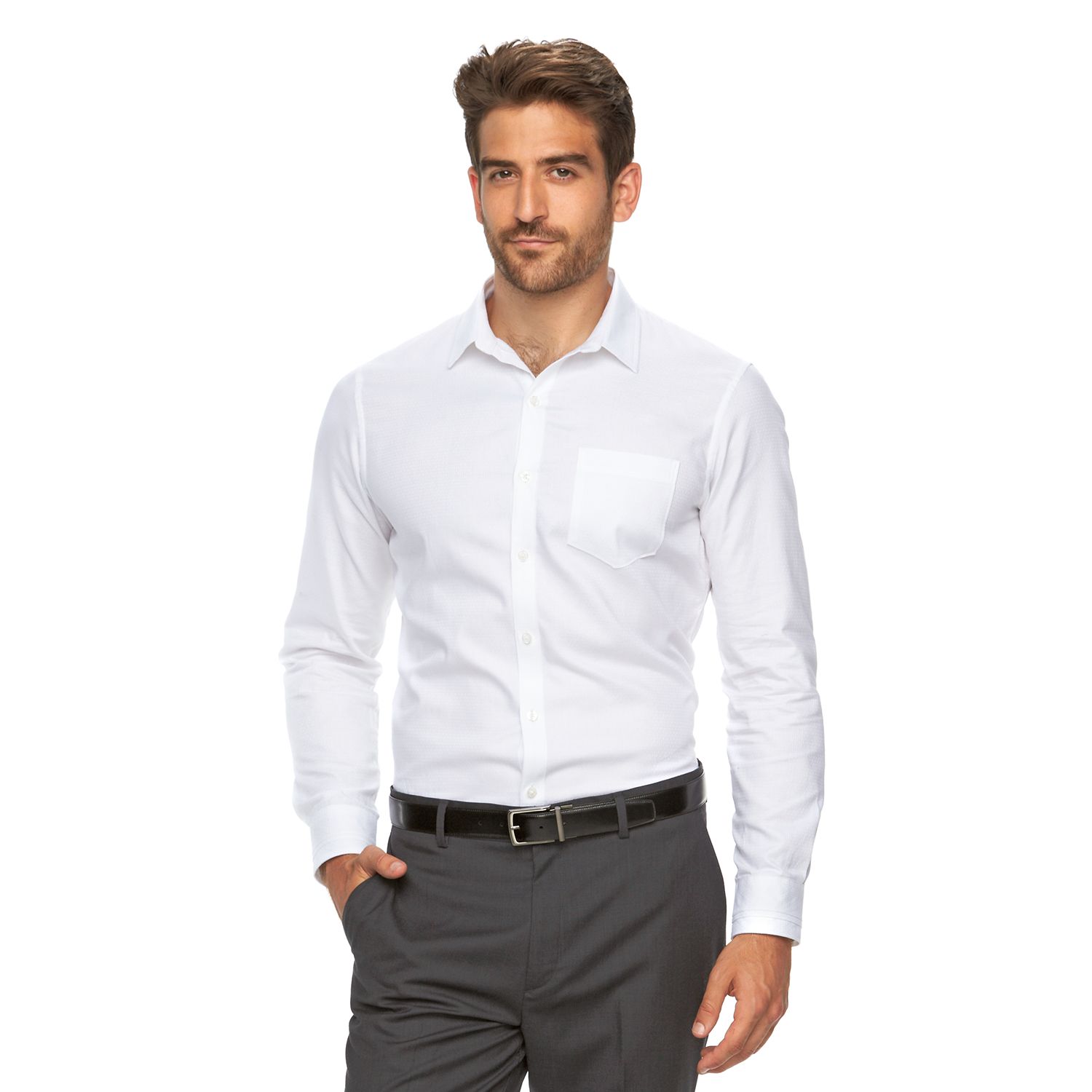 marc anthony slim fit button down shirt