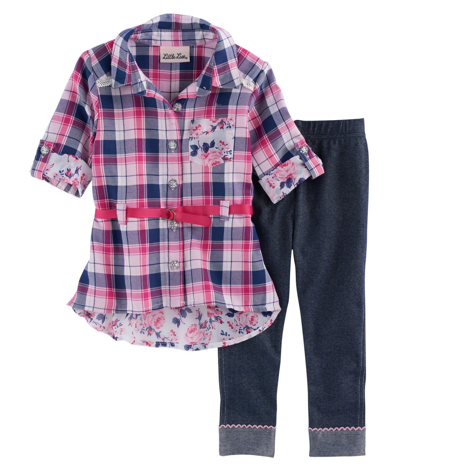 baby girl plaid shirt