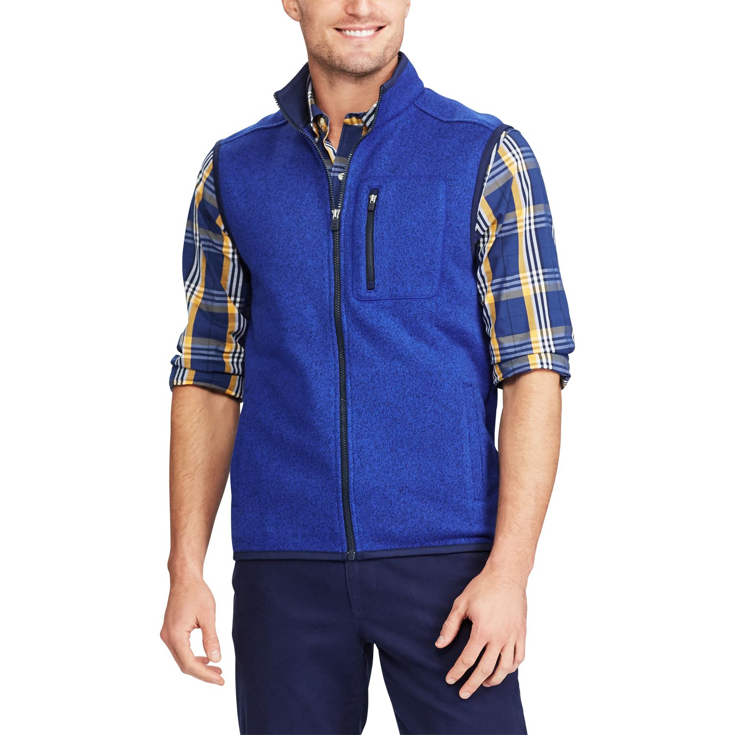 big and tall fleece vest