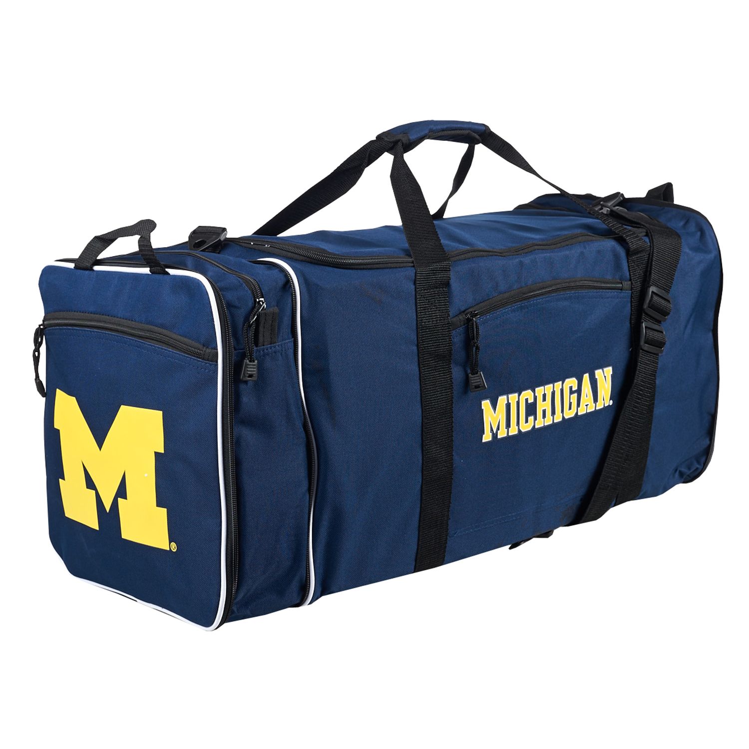 michigan wolverines duffle bag