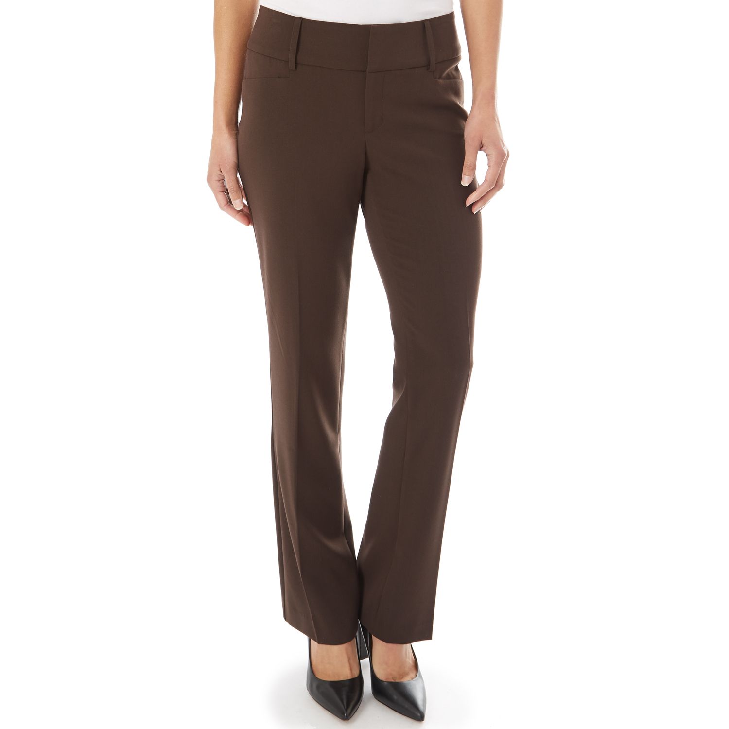 apt 9 bootcut mid rise tummy control
