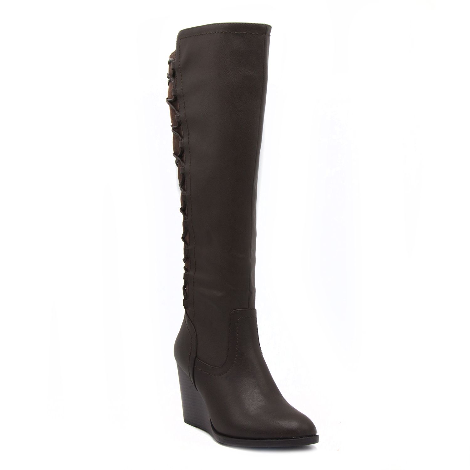 rampage wedge boots