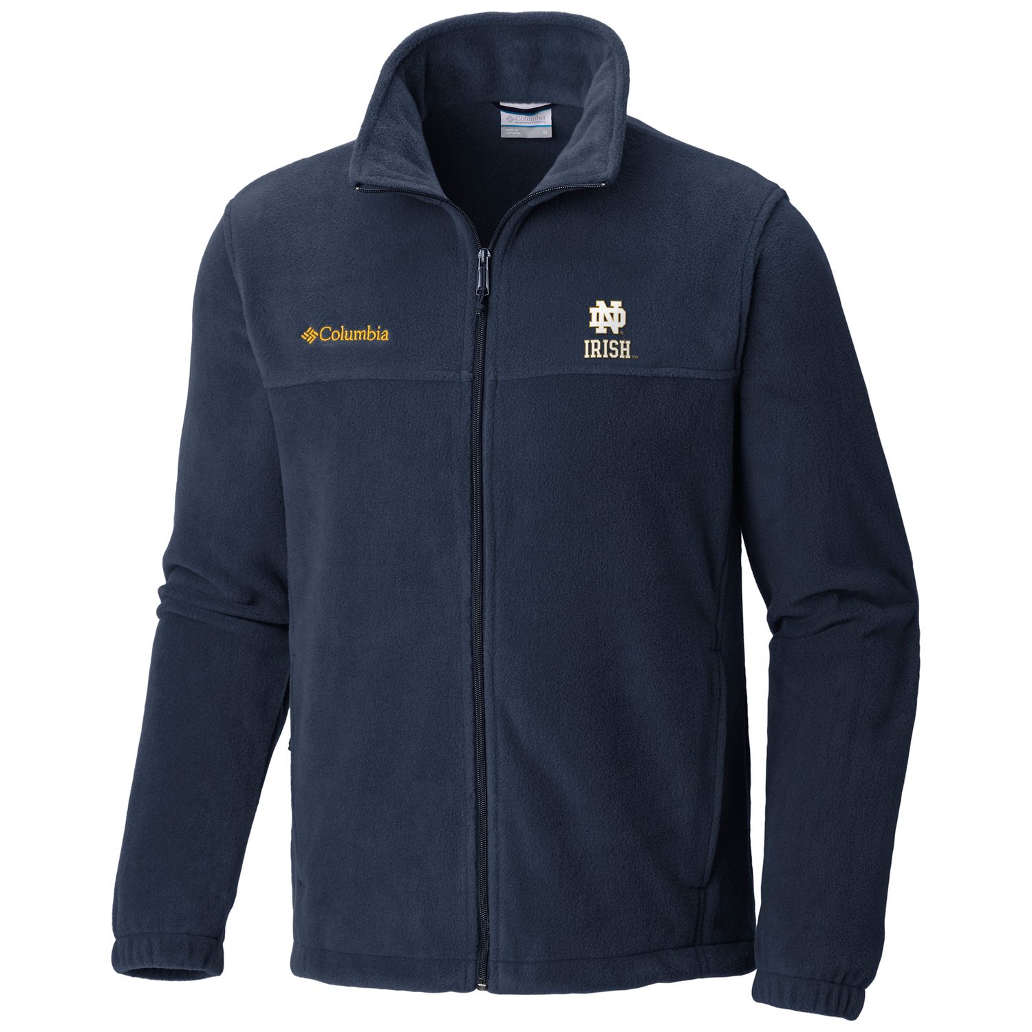 columbia notre dame fleece