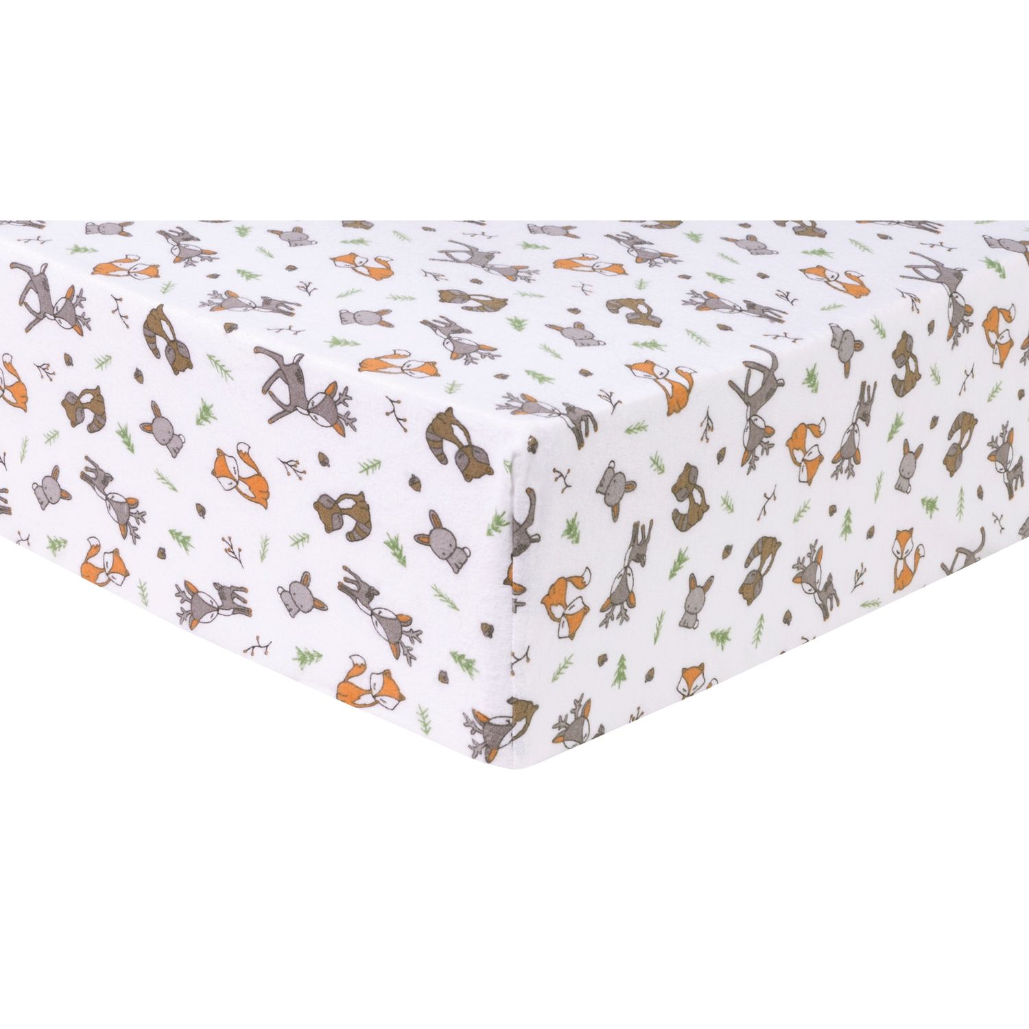 flannel crib sheet