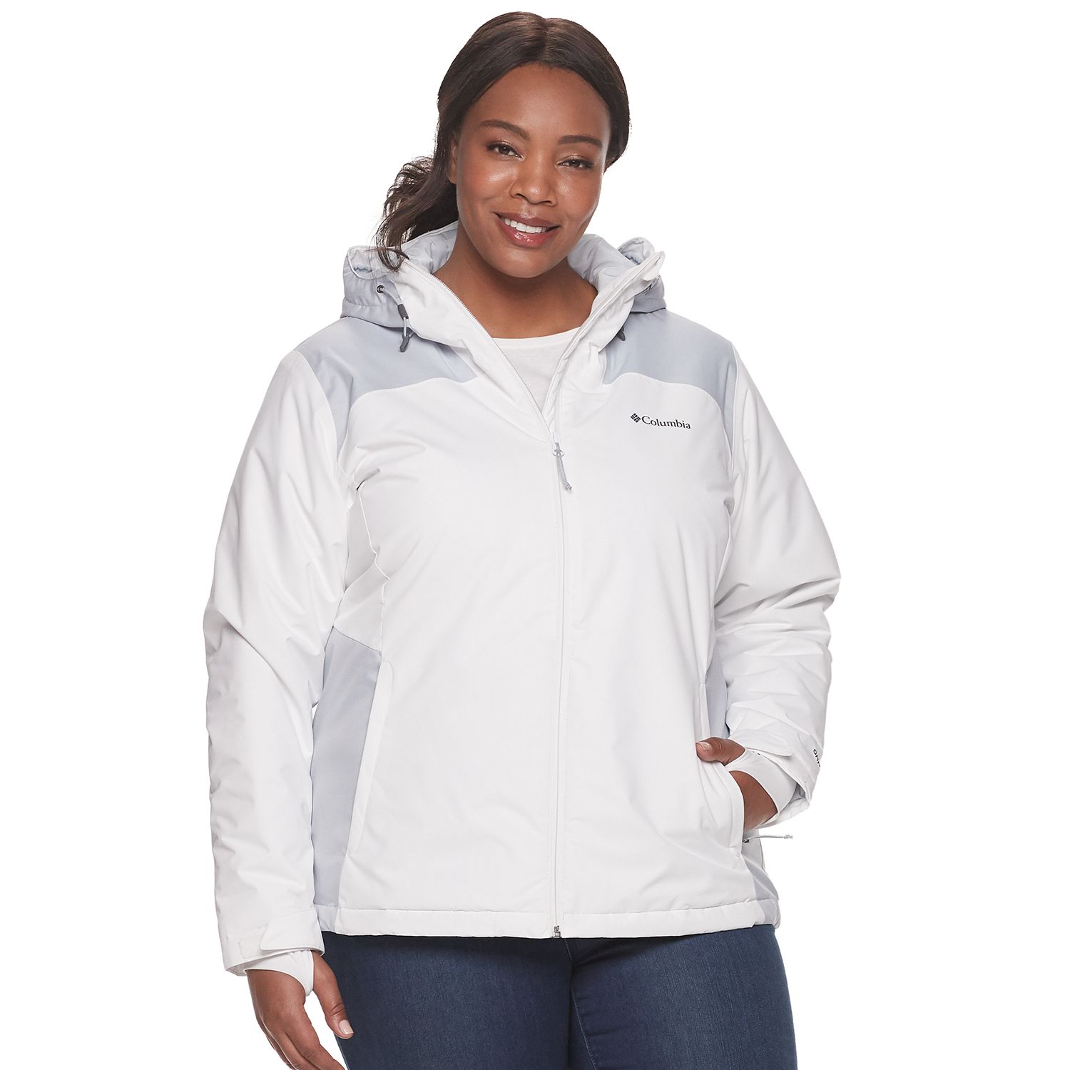 kohls plus size columbia coats