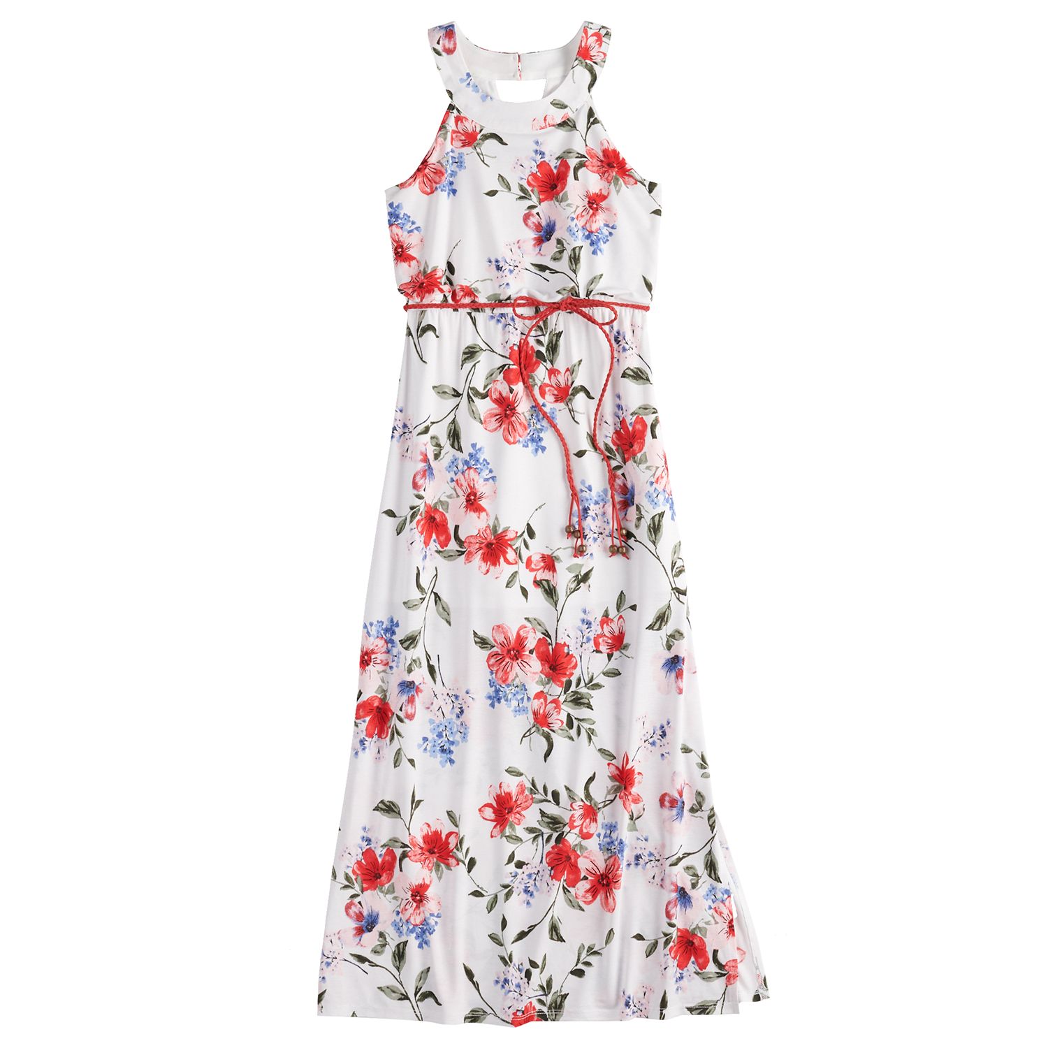 kohls three pink hearts dress