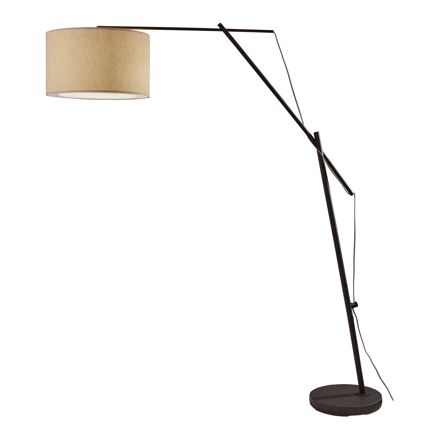 contemporary arc floor lamp