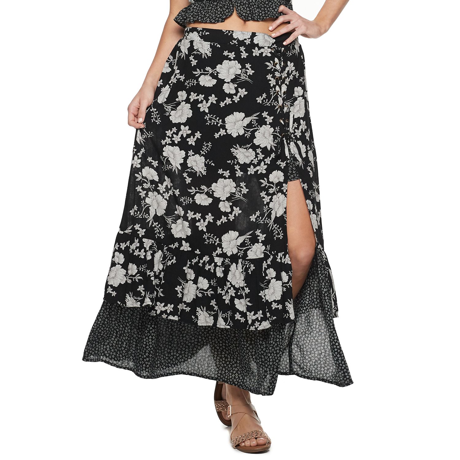american rag maxi skirt