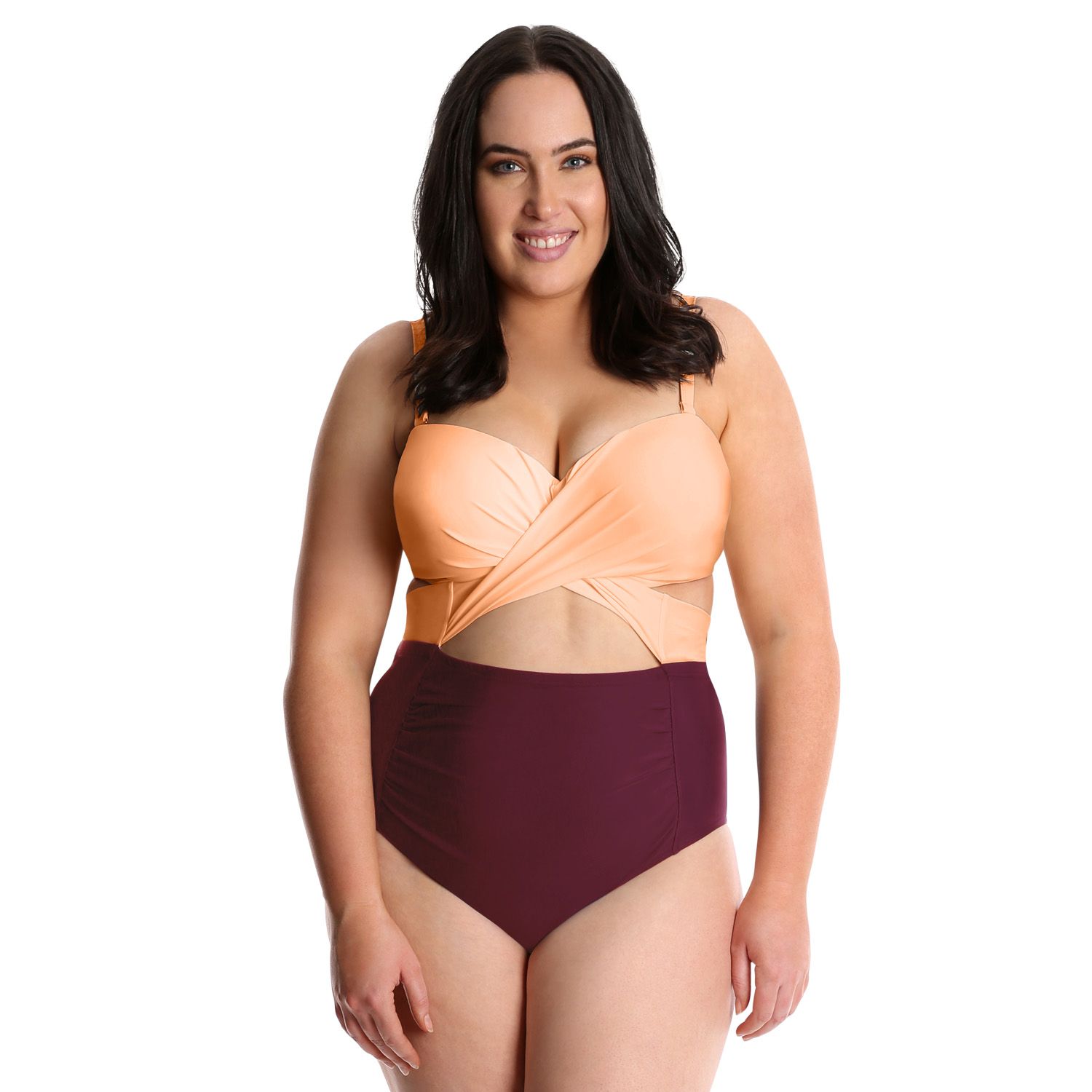 plus size swimsuits kohls