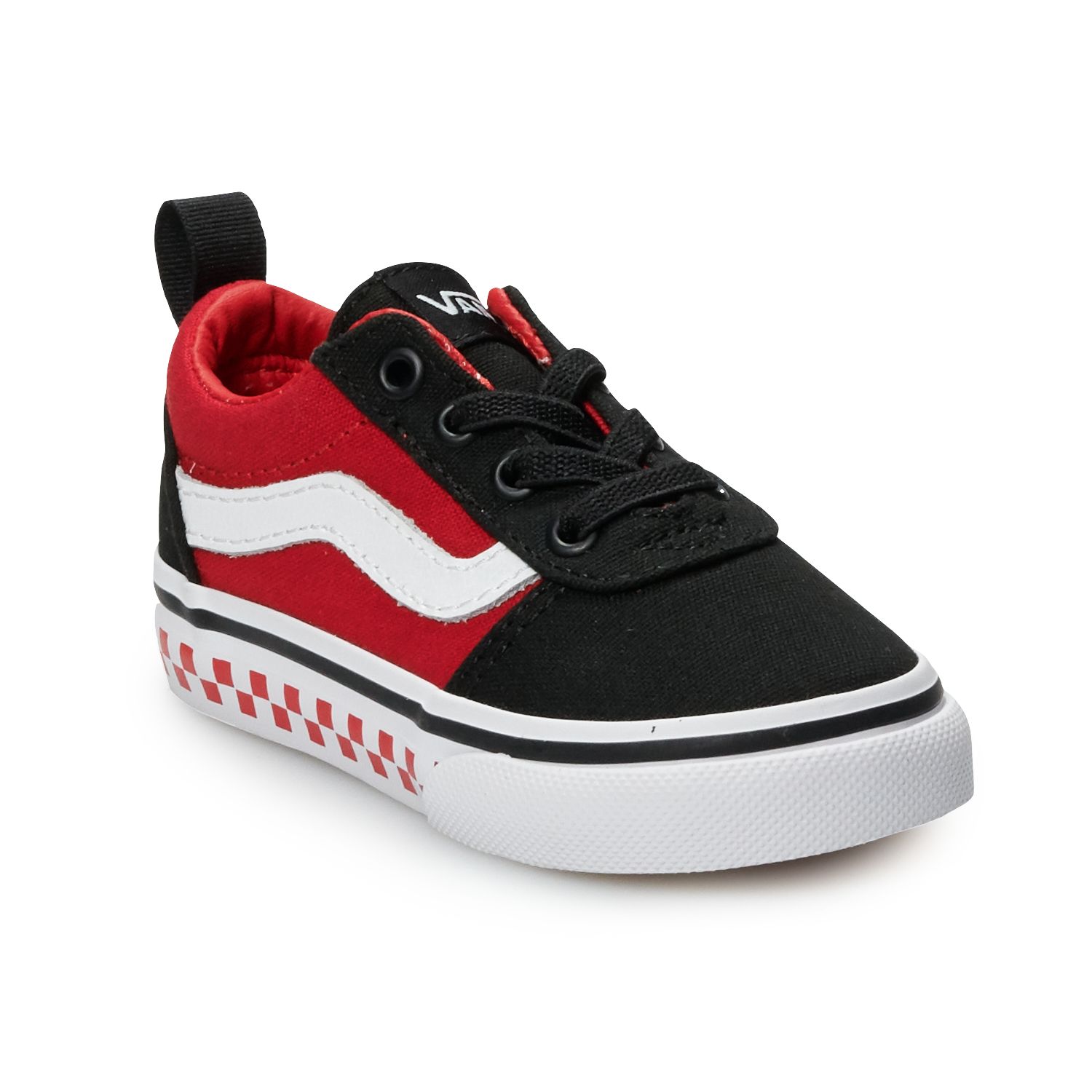 black slip on vans kohls