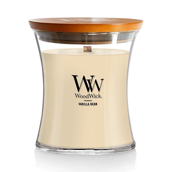 woodwick candle vanilla bean