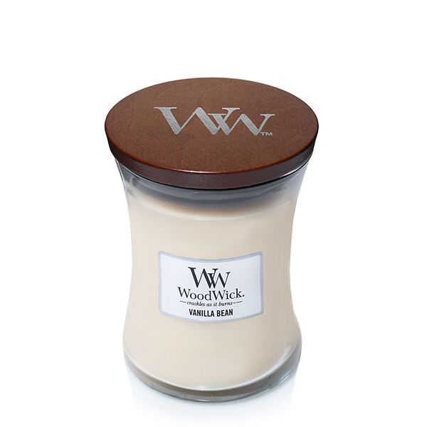 woodwick candle vanilla bean