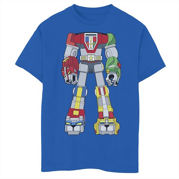 Boys 8 20 Voltron Insert Head Graphic Tee - codes for insertion roblox t shirt black tie free