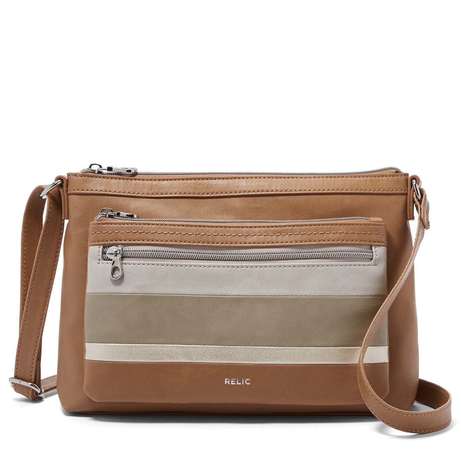 fossil evie leather crossbody bag