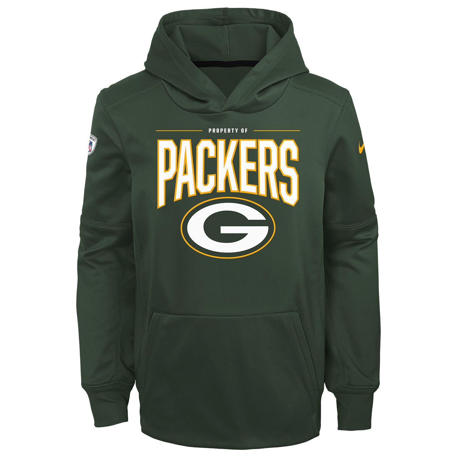 boys green bay hoodie