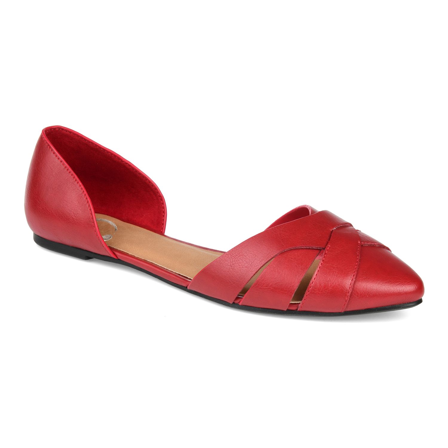 kohls red flats