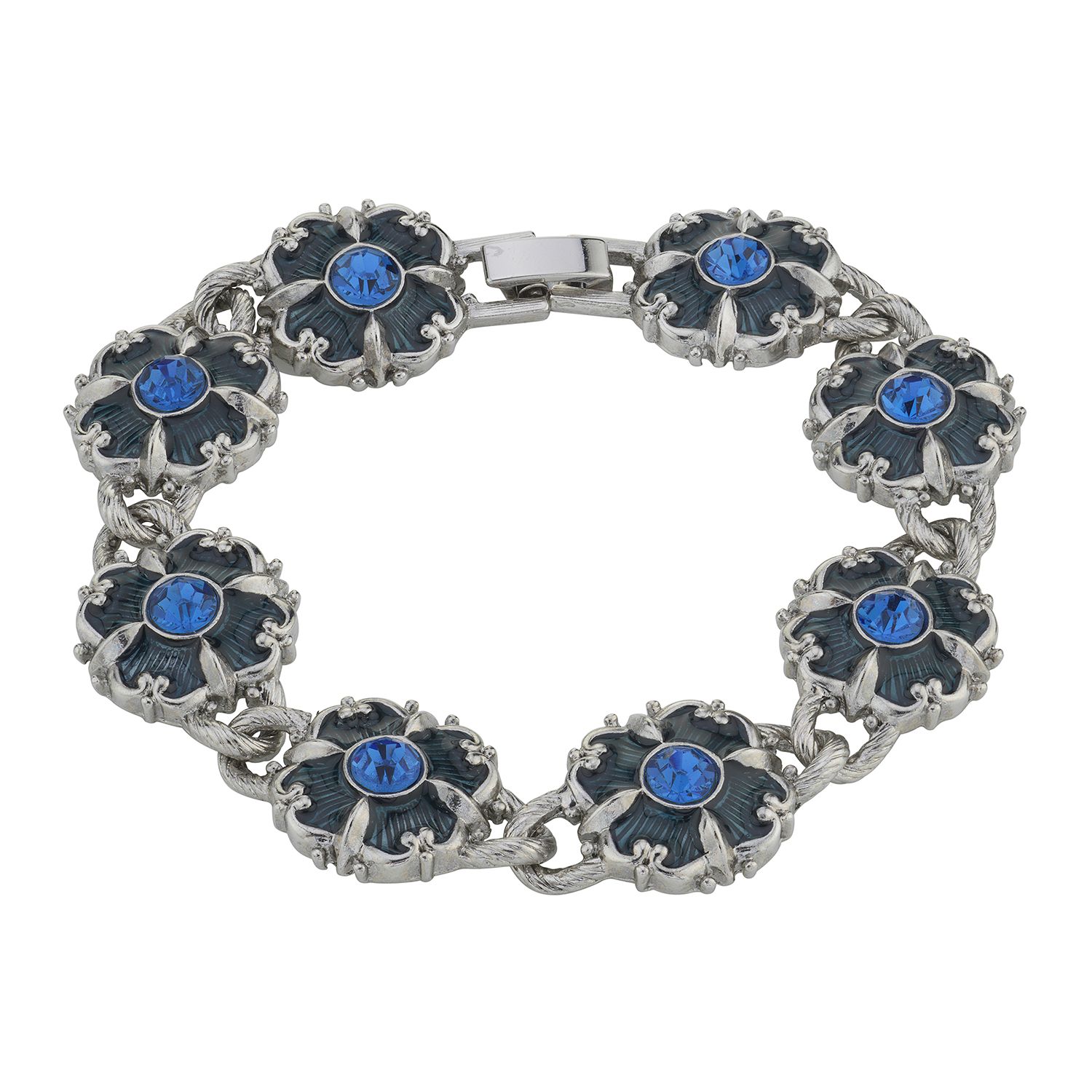 crystal link bracelet