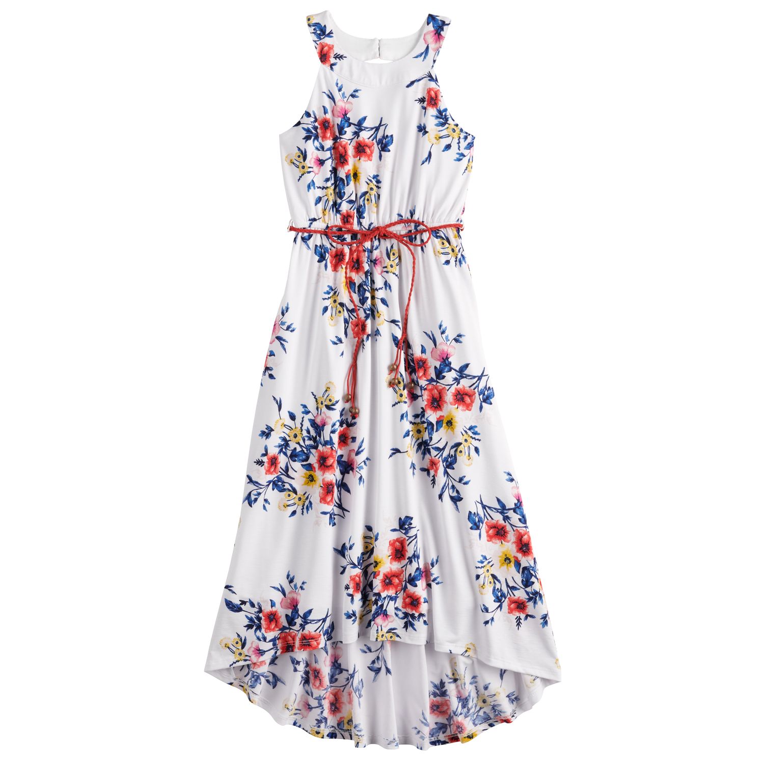kohls girls white dresses