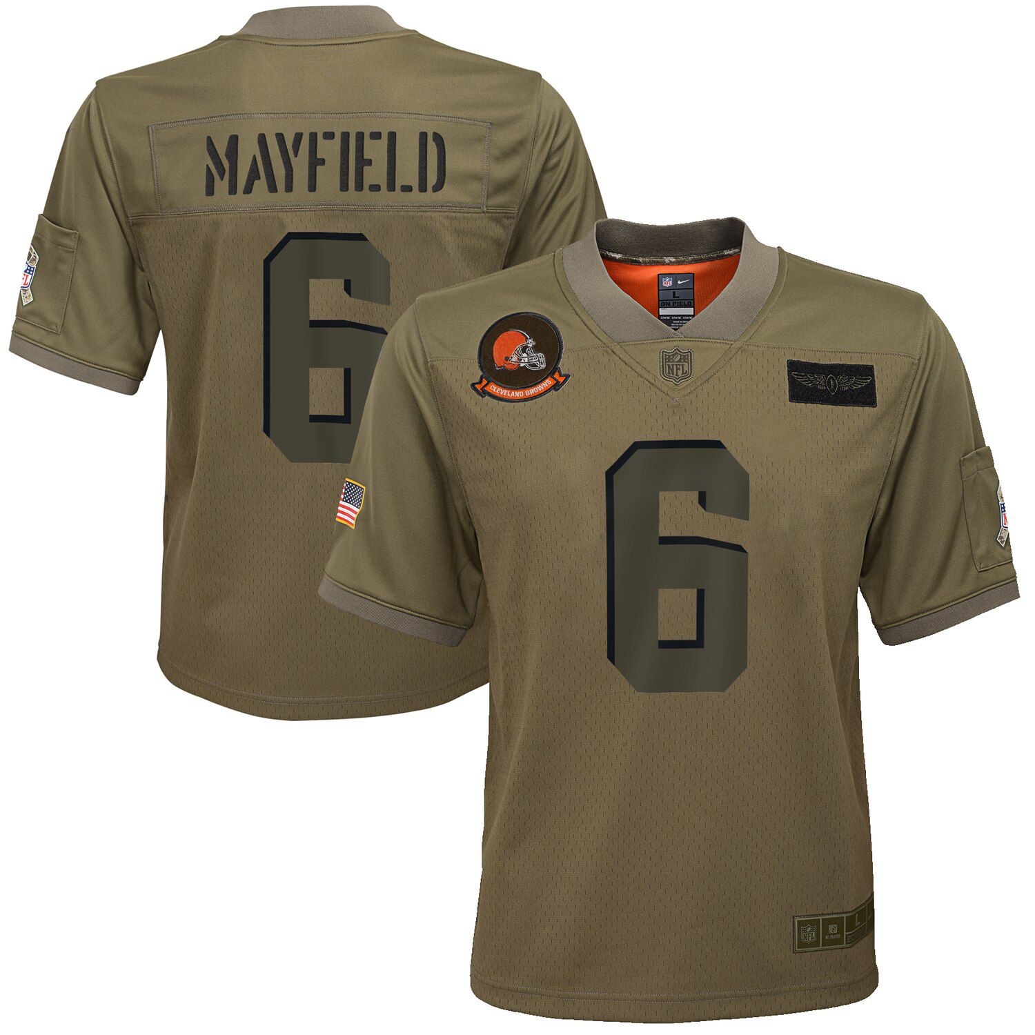 Baker Mayfield Camo Cleveland Browns 