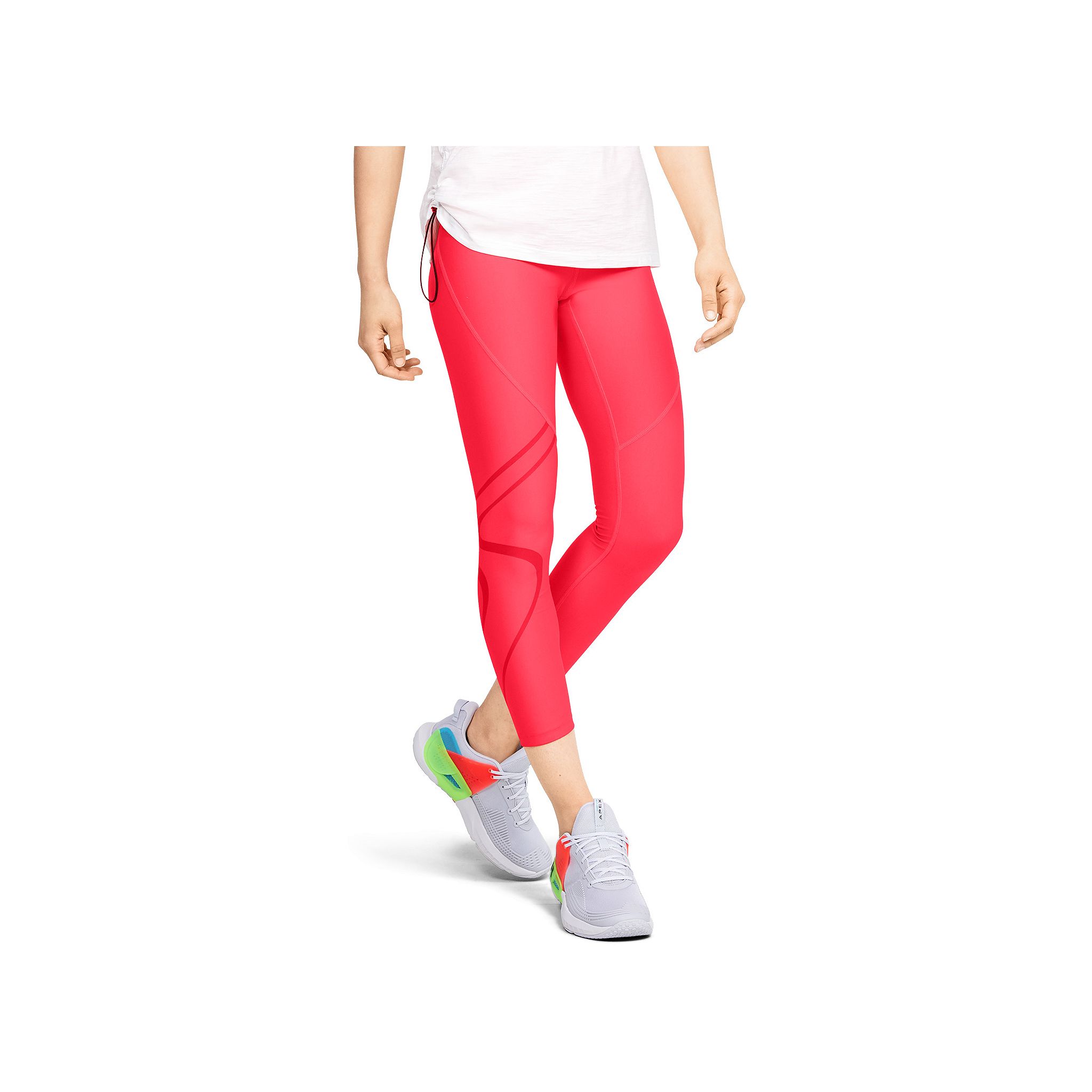 Buy Under Armour Heatgear No-Slip Waistband Capris-Pink online