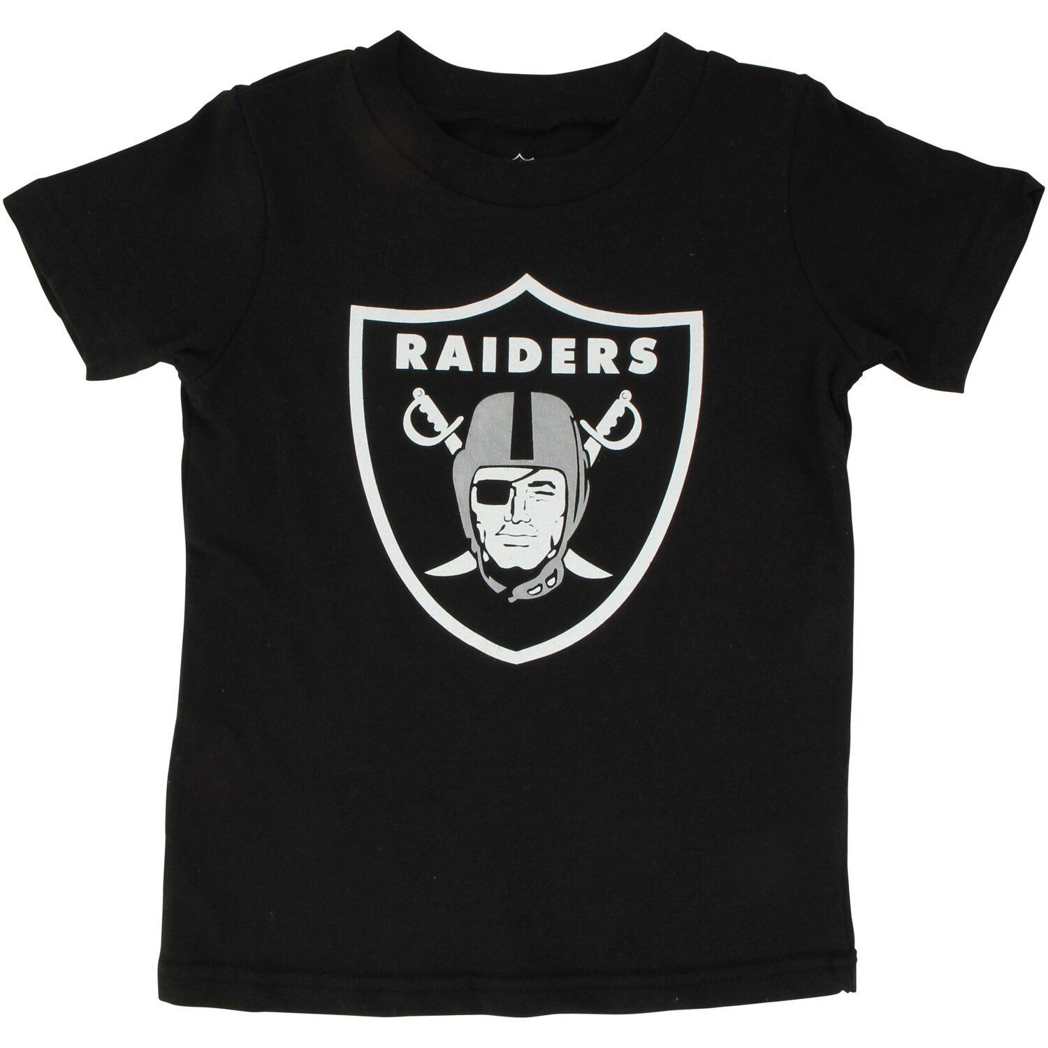 Oakland Raiders Black Team Logo T-Shirt