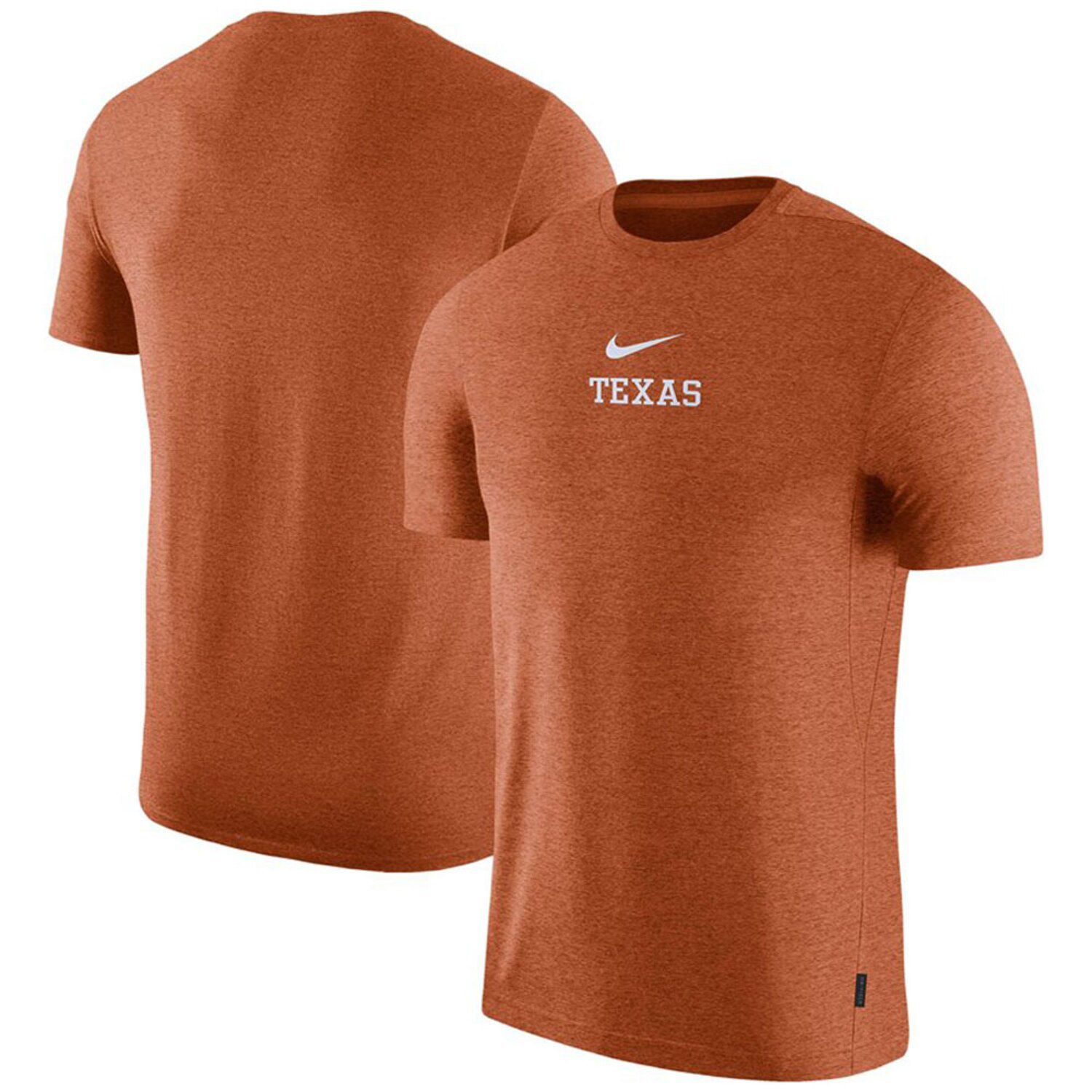 burnt orange dri fit shirt