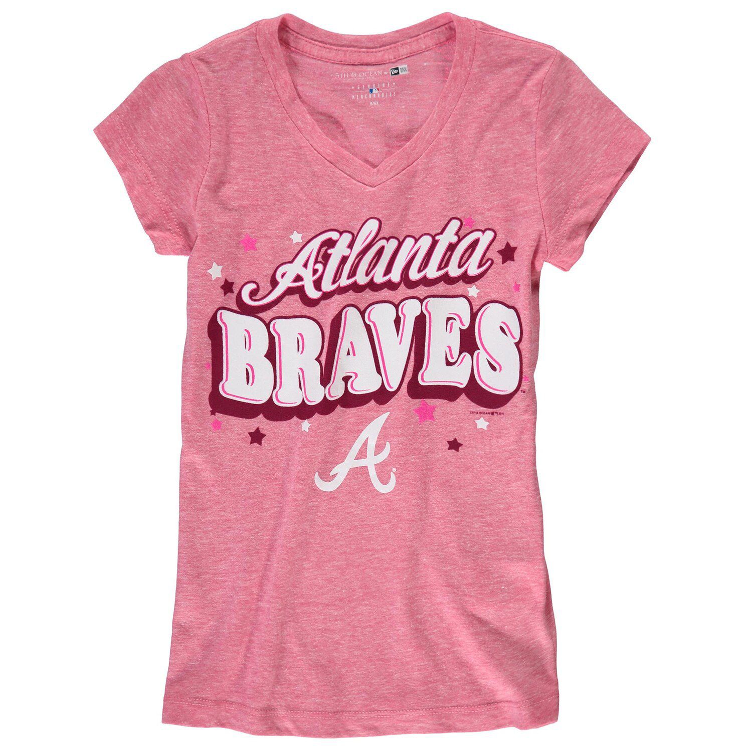 pink atlanta braves shirt