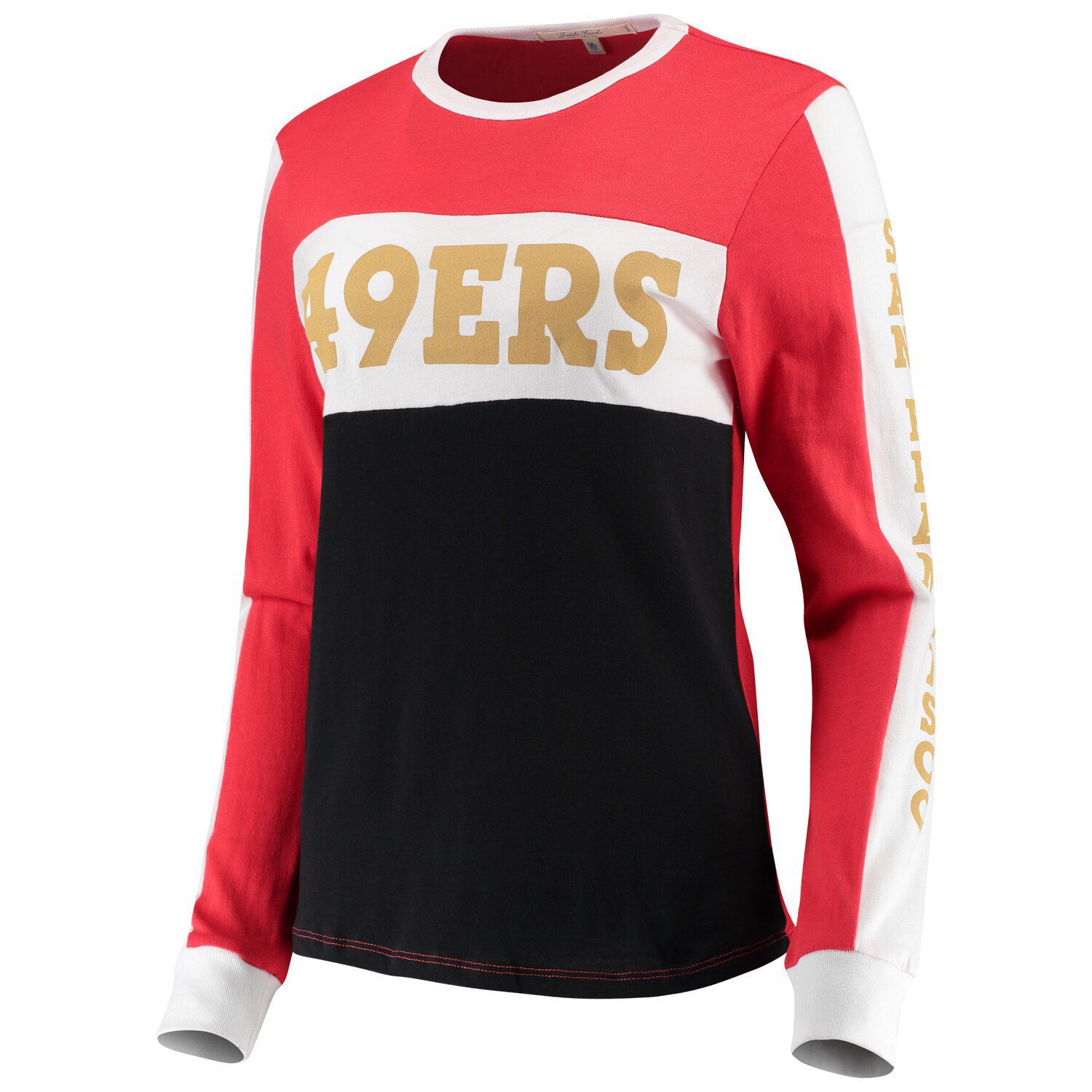 49ers women's long sleeve shirt