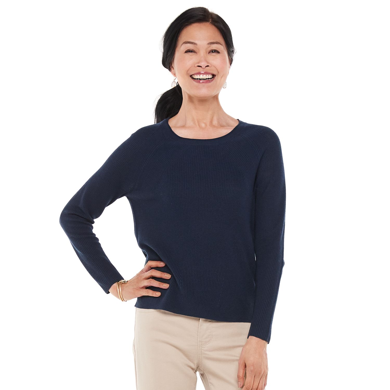 kohls womens petite sweaters