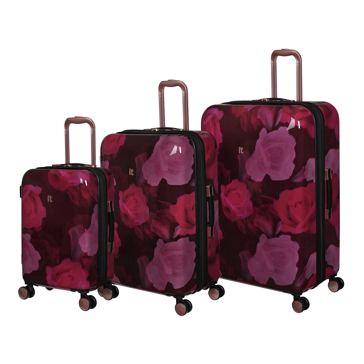 3 piece luggage set kohls