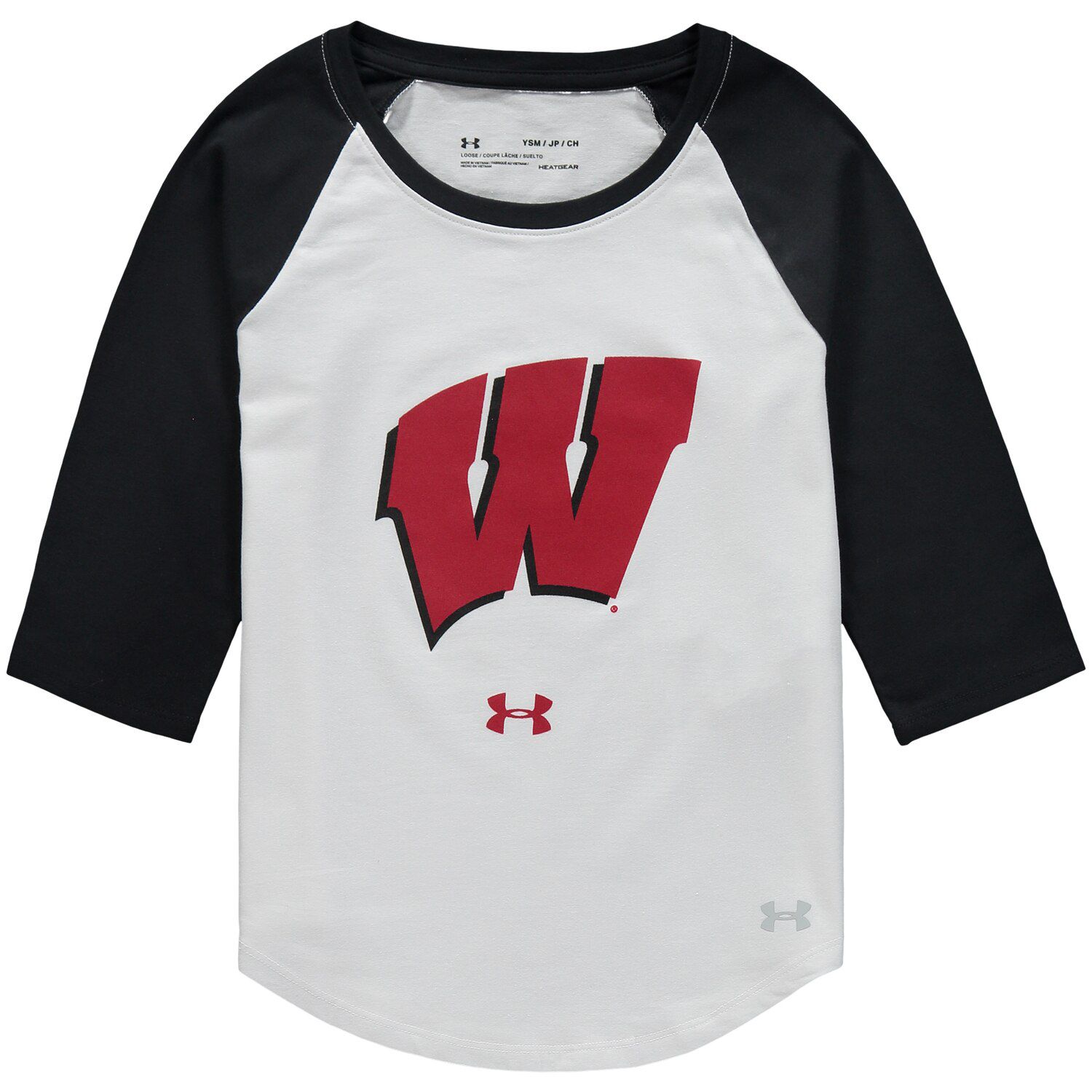 white under armour shirt youth