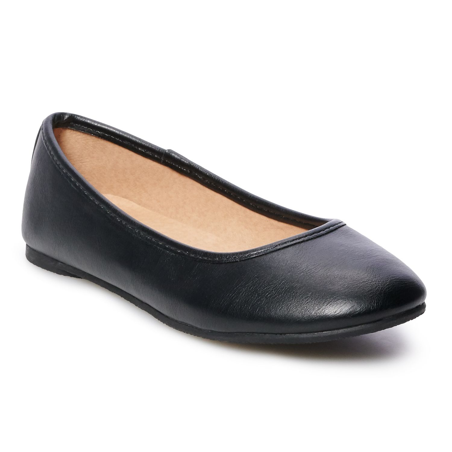 kohls womens black dress shoes