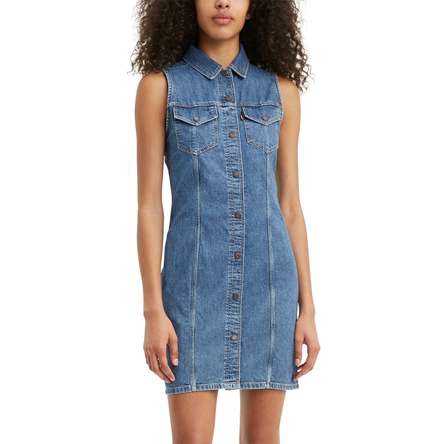 kohls denim dress