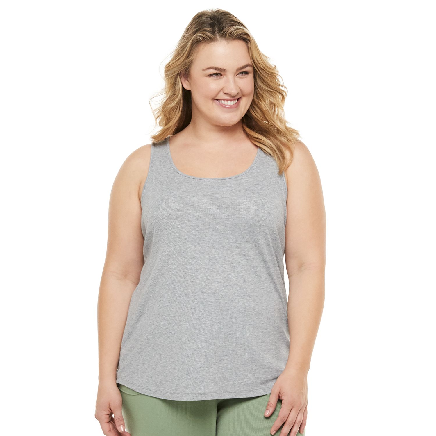 kohls plus size tank tops